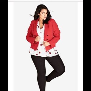 NWT City Chic Paris Escape Jacket C4.